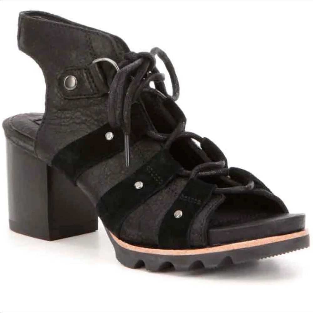 Sorel addington ghillie leather sandal